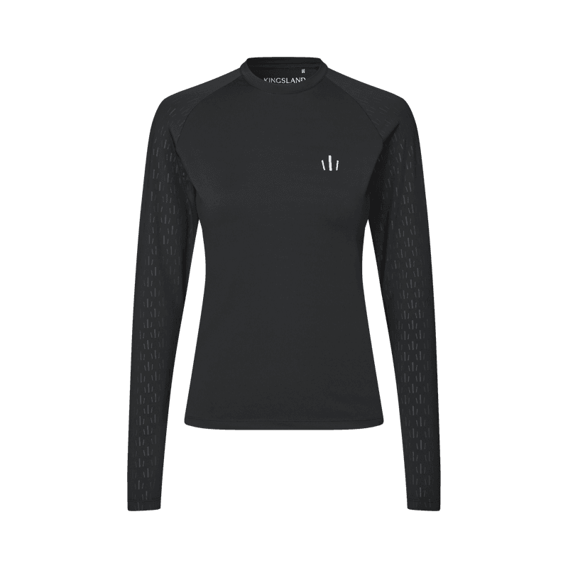 KL Nico Ladies Round neck shirt - Black