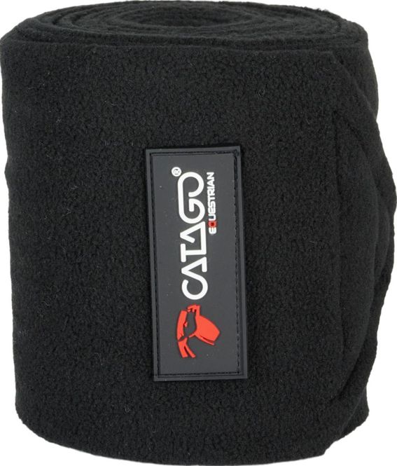 Hovedbilde Catago Fleece bandasjer 4pk. - Sort