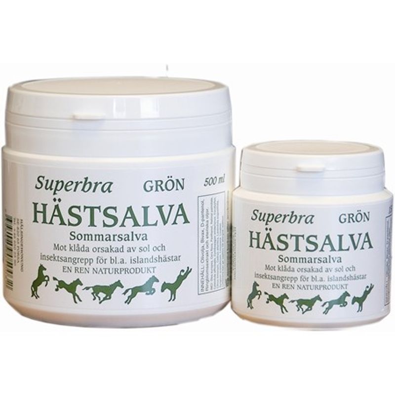Superbra Hästsalva Grønn 500ml