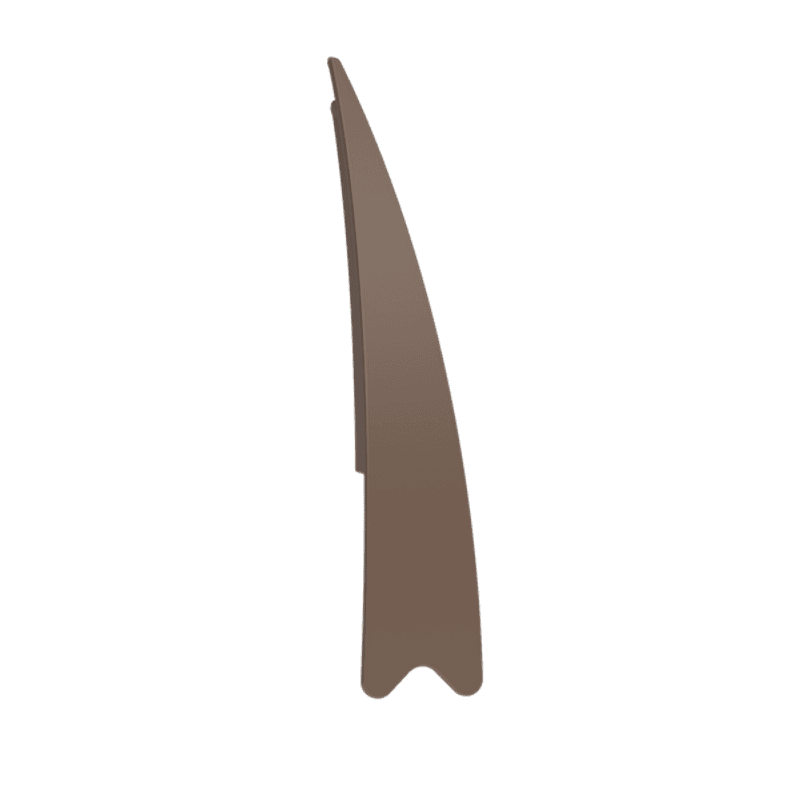 Pair of Clips Brown Conac